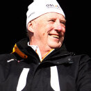 Oslo arrangerer VM på ski i februar 2011. Kong Harald er til stede ved samtlige øvelser. Foto: Lise Åserud, Scanpix.